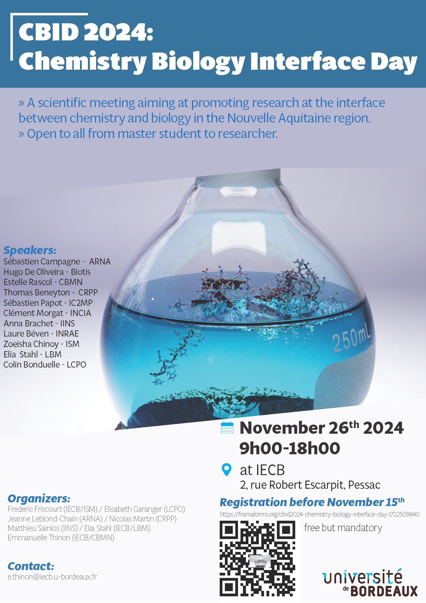 CBID2024 : Chemistry Biology Interface Day