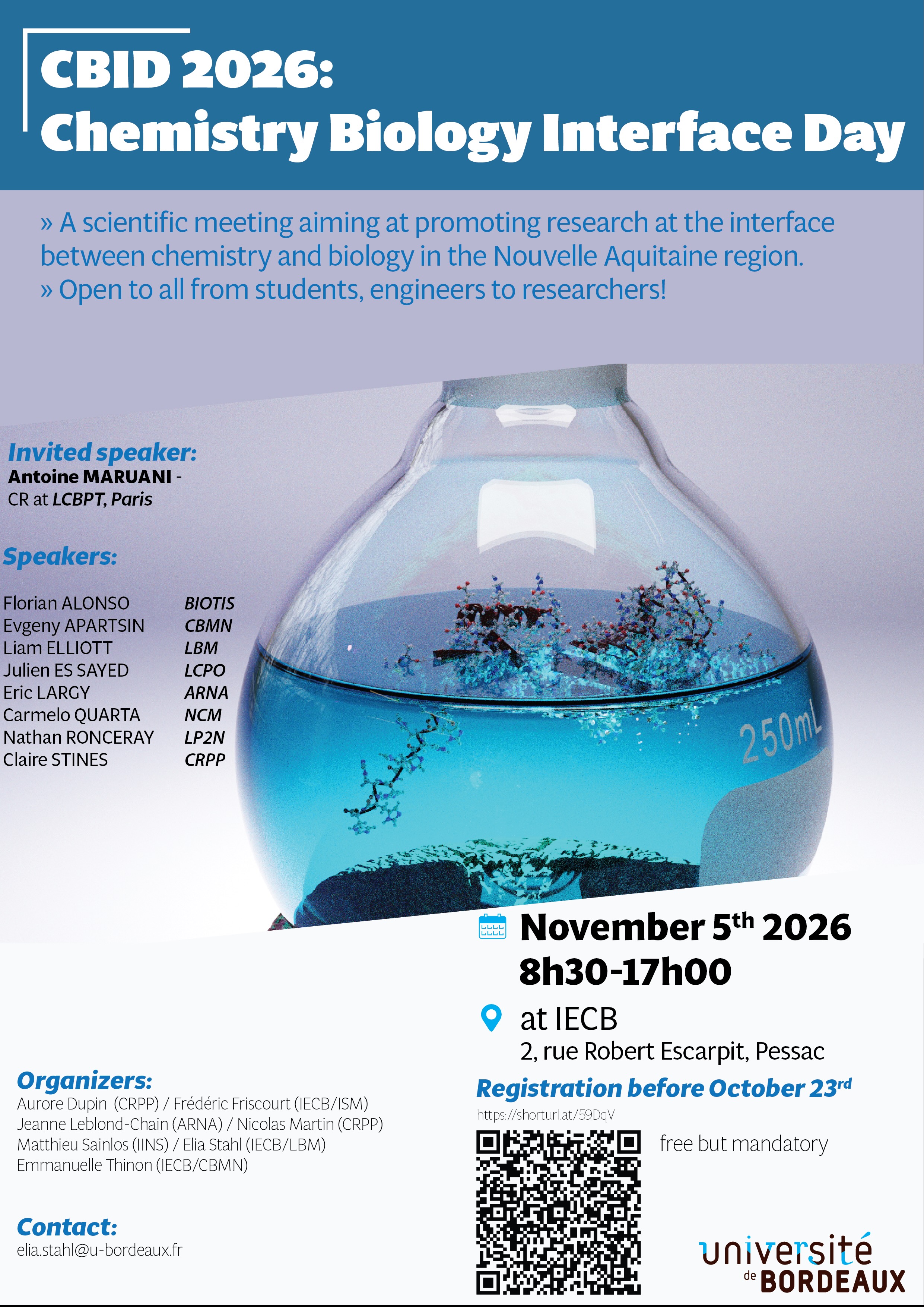 CBID2026 (Chemistry Biology Interface Day 2026)
